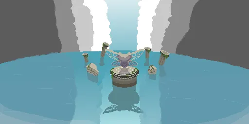 神殿噴泉